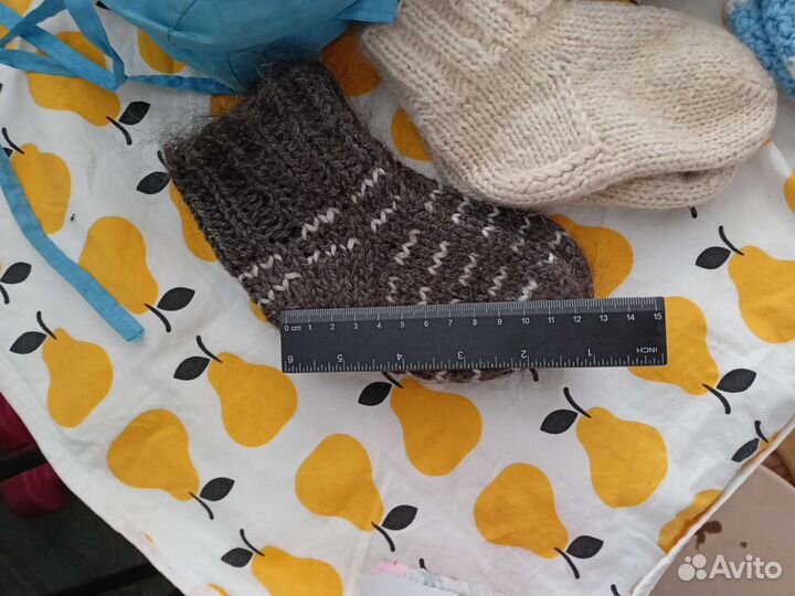 Вязанные носки