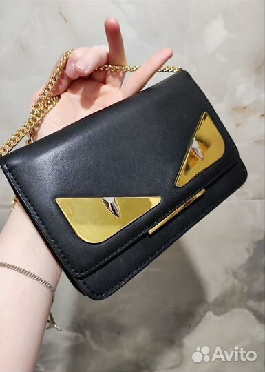 Сумка Fendi monster eyes оригинал