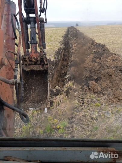 Услуги экскаватора, грейфер, бульдозер