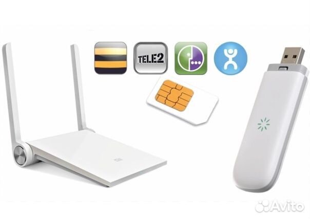 Интернет Комплект 4G Люкс + Сим-карта Безлимит