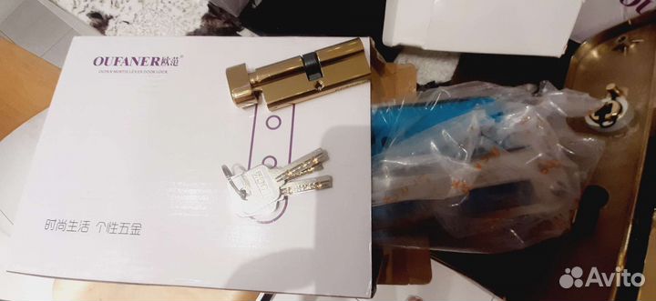 Дверные ручки - замки в сборе италия