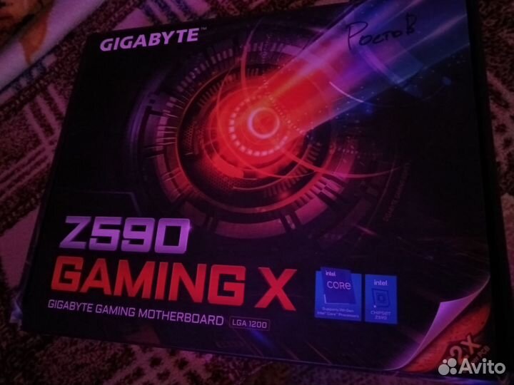 Комплект Gigabyte Z590+11600k+32GB 3600 мгц