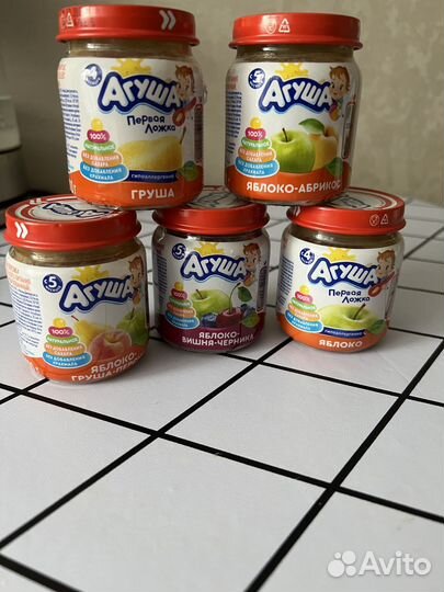 Детское питание агуша