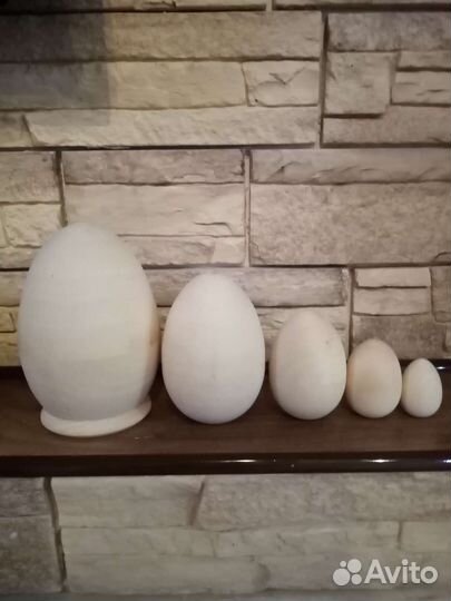 Яйца со спилом и без