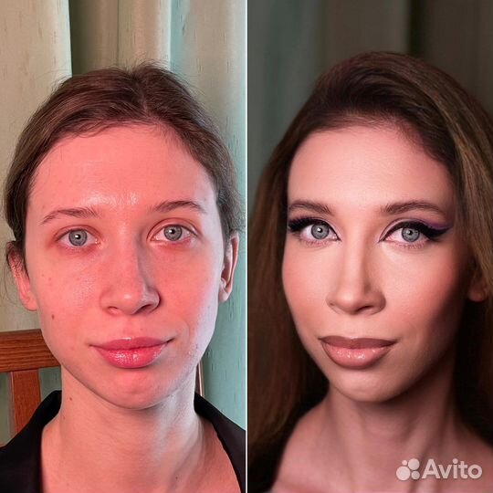 Модель на макияж