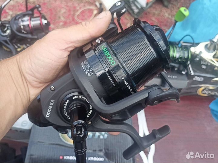 Катушки силовые карповые 5000- 9000 новые