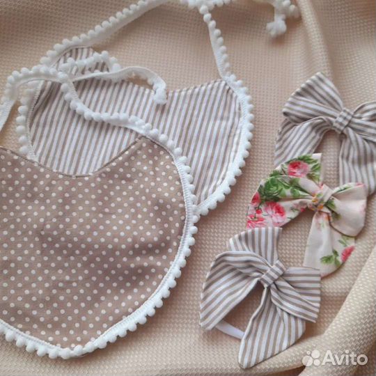 Повязки-бантики. Нагрудники