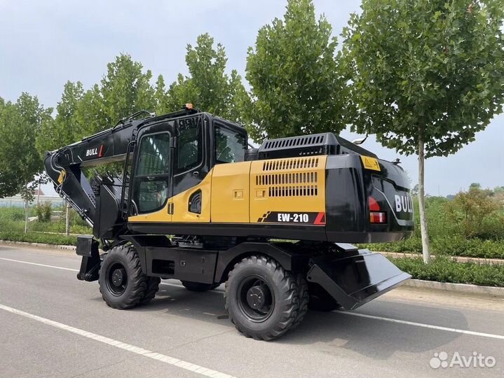 Колёсный экскаватор Bull EW210 Plus, 2023