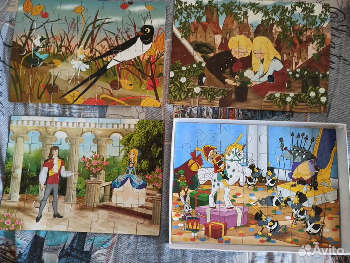 Деревянные пазлы