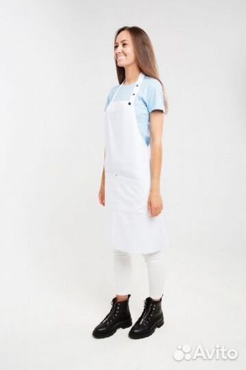 Чёрный фартук поварской оптом