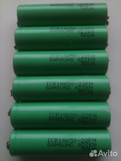 Акк.IGR18650 22FM samsung 3.7VLi- б/у оригинал