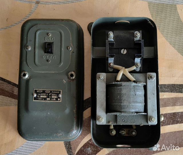 Понижающий трансформатор 220В на 36В