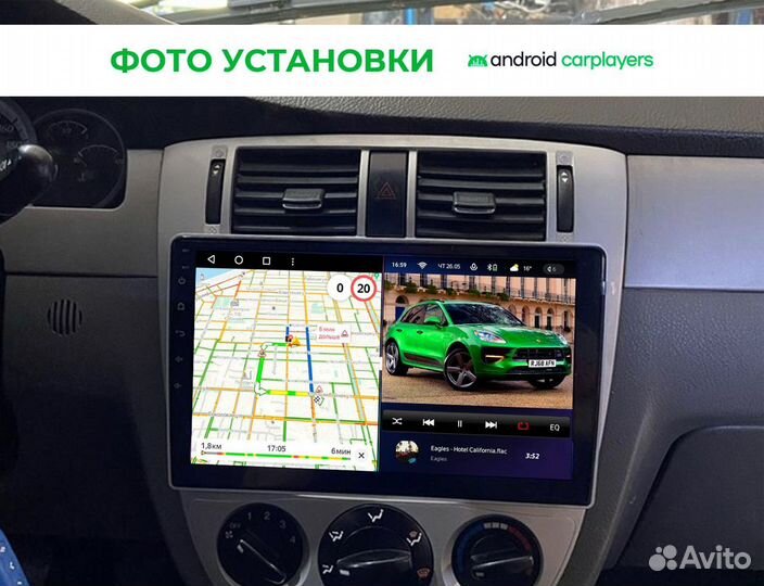 Андроид магнитола 2DIN Chevrolet