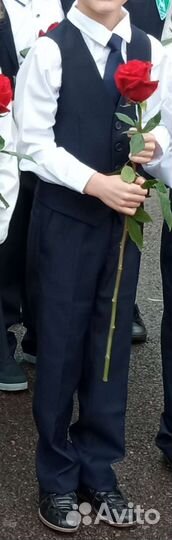 Школьная форма, темно синяя, на рост от 116-125
