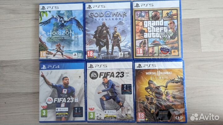 Игры PS4 PS5 рус дубляж (новые)