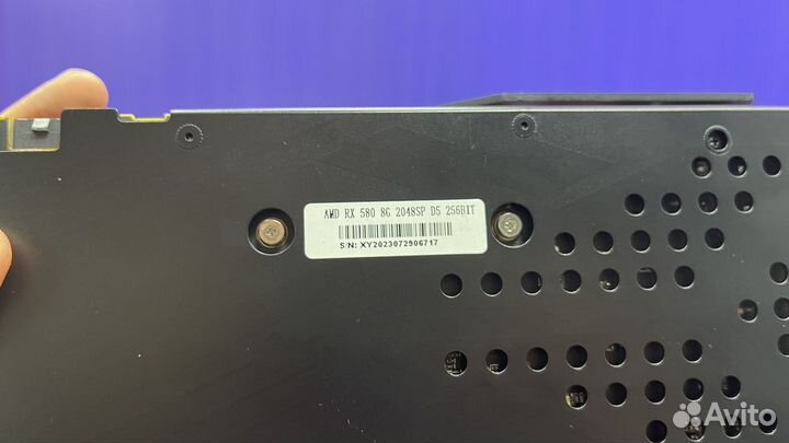 Видеокарта XFX Radeon RX580 8GB gddr5