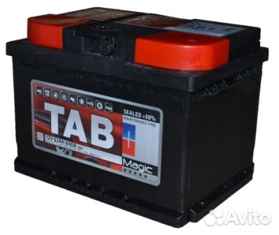 Аккумуляторы Tab Magic 62Ач низкий(для форд фокус)