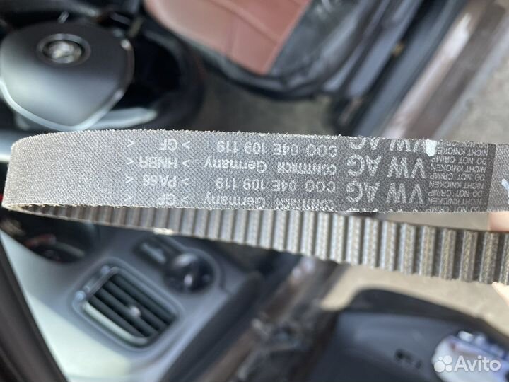 Ремень грм на volkswagen polo