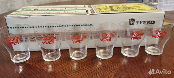 Набор из 12 стопок, новый