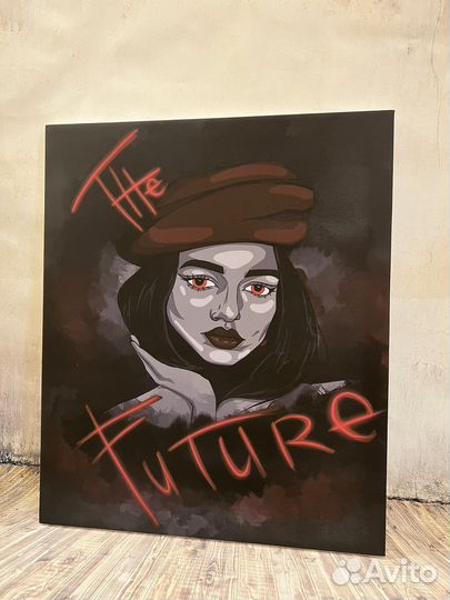 Печать на холсте,портрет по фото,картина