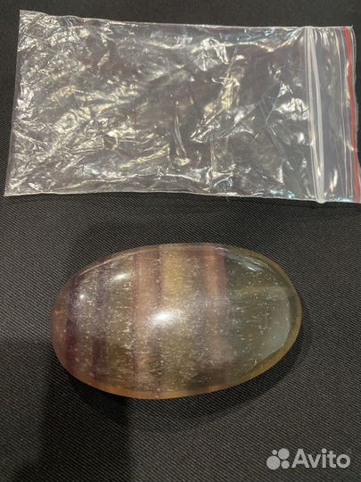 Галтовка флюорит камень