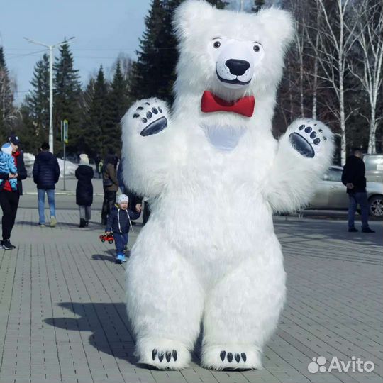 Медведь Умка Большой белый мишка Бийск
