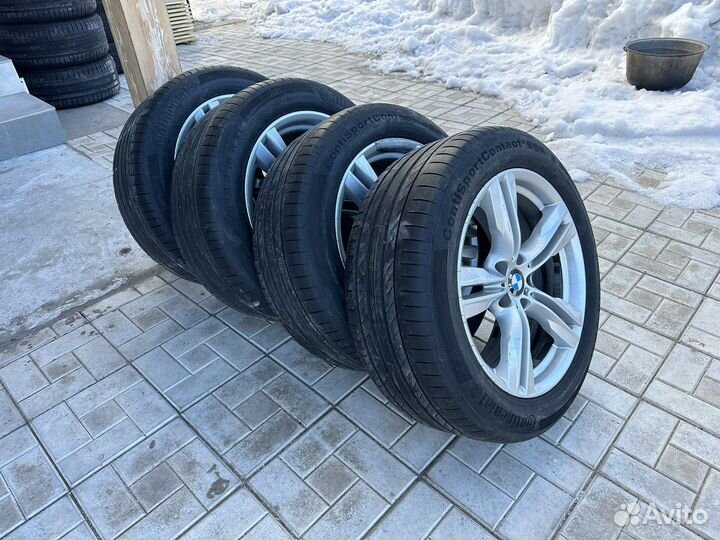 Колеса летние на BMW X5 разноширокие R19