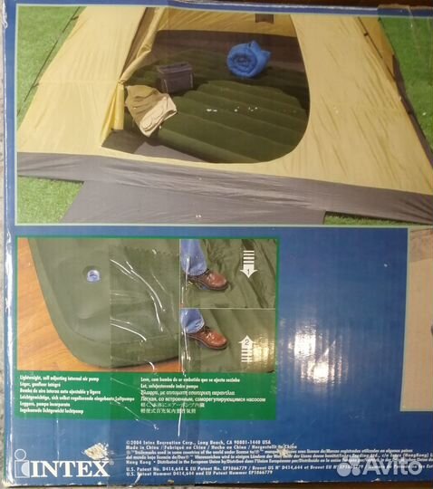 Надувной матрас Intex 66929 (203х152х22см) Престиж