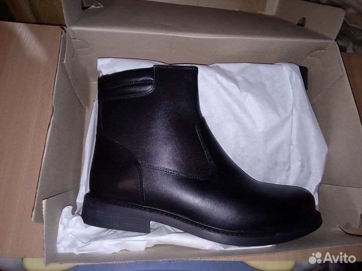 Полусапоги зимние офицерские