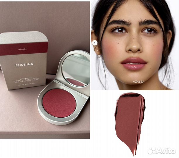 Rosе inс Crеam Вlush Кремовые румяна azalea