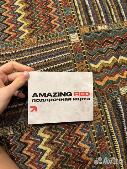 Подарочная карта amazing red на 11500