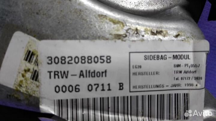 Подушка безопасности в дверь BMW 5-серия E39