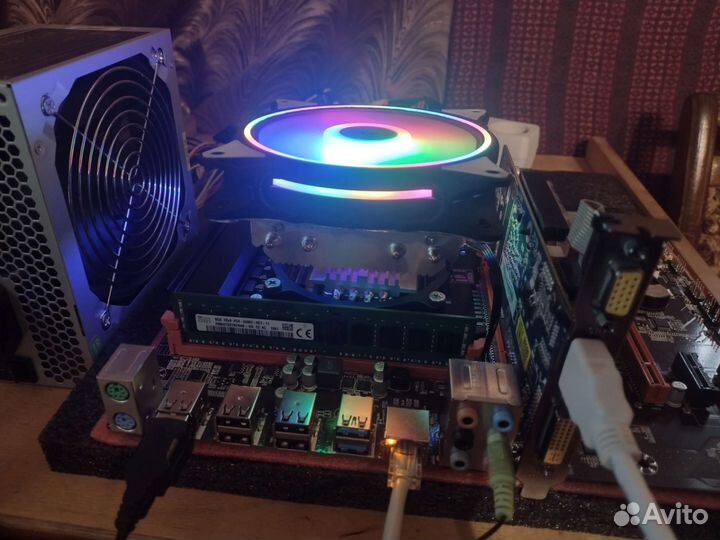 Комплект Xeon E5 2630v3 8 ядер/ X99H /16 Гб