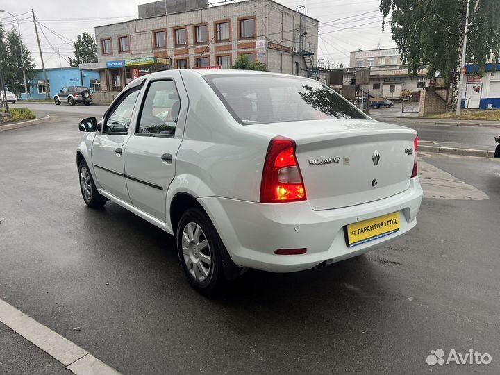 Renault Logan 1.4 МТ, 2011, 135 461 км