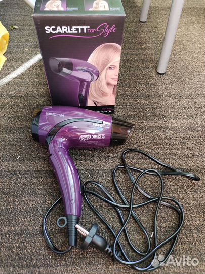 Фен Scarlett нерабочий складной