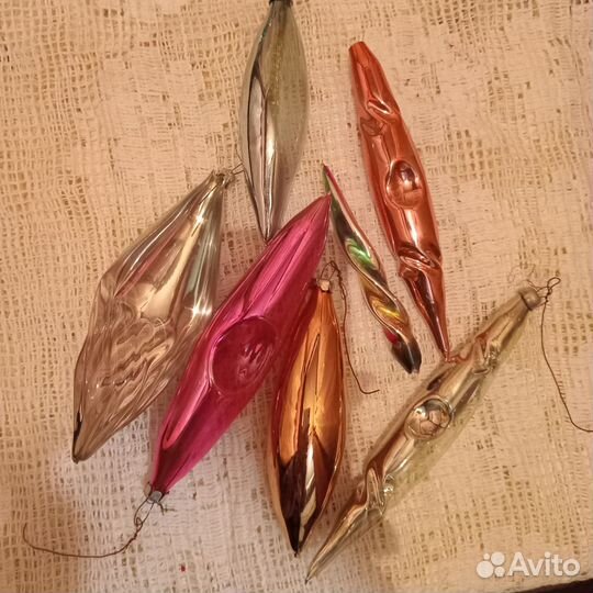 Елочные игрушки СССР