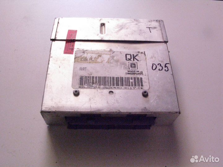 Эбу daewoo nexia axrt