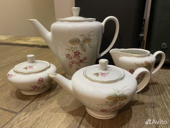 СССР Заварочный чайник, сахарница и молочник