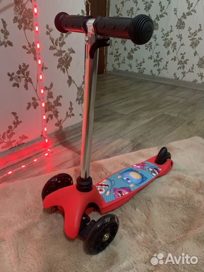 Самокат трехколесный детский