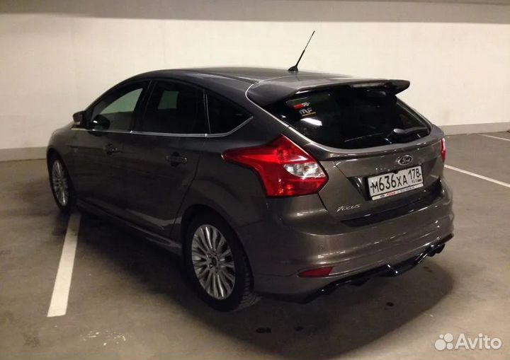 Спойлер ST ford focus 3 хэтчбек