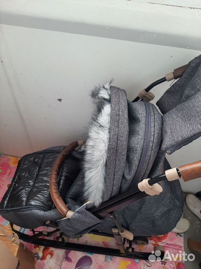 Санки коляска galaxy