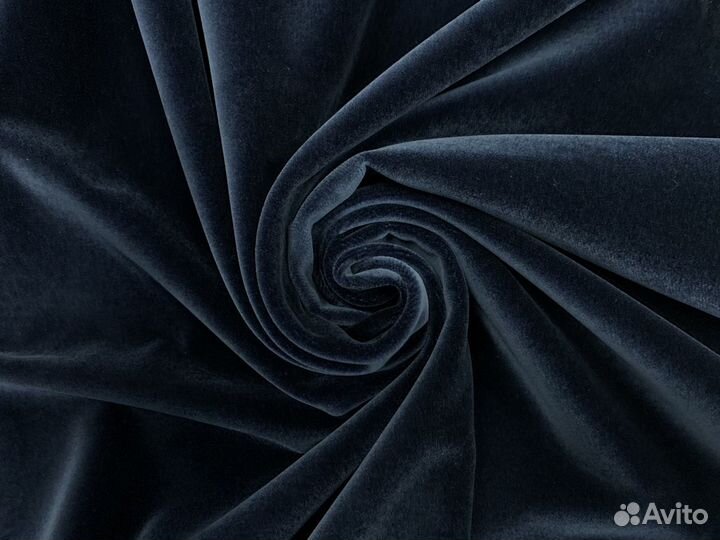 Черный Хлопковый бархат