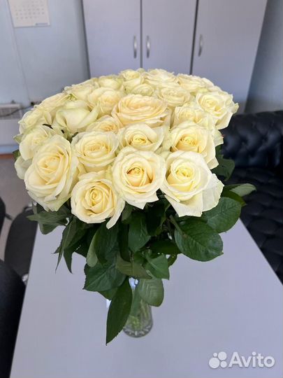 Белые розы цветы с доставкой