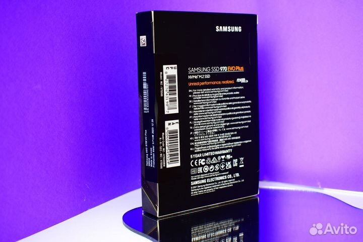 Жесткий диск M.2 nvme 500 GB 970 EVO Plus Samsung