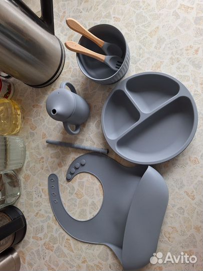 Набор детской посуды для кормления