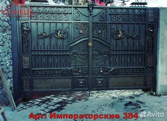 Откатные ворота под ключ