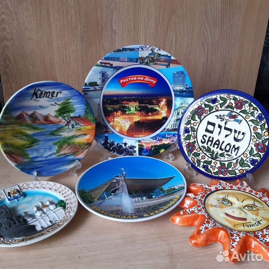 Тарелка декоративная керамика