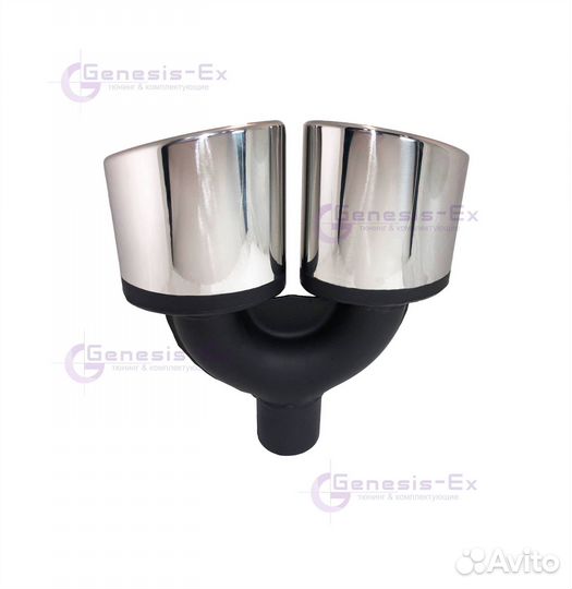 Насадка на глушитель MG-Race M2-27H двойная