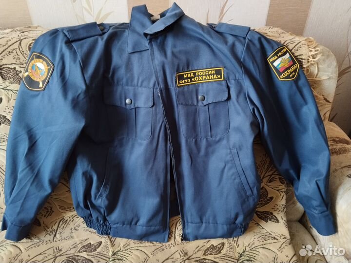 Форма охраны (костюм две рубашки) погоны в подарок