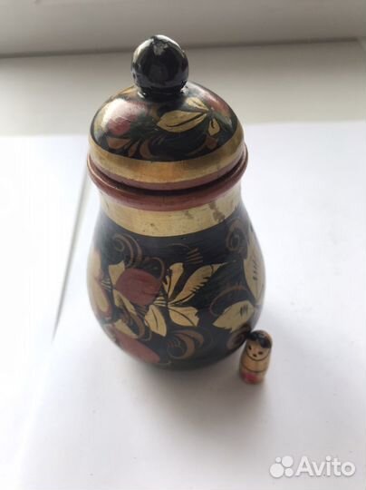 Шкатулка деревянная СССР